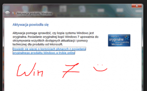 Aktywacja Windows 7