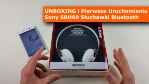 Sony SBH60 UNBOXING i Pierwsze Uruchomienie