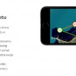 Parrot BEBOP Drone pilotaż z mapy GPS zaplanowany lot